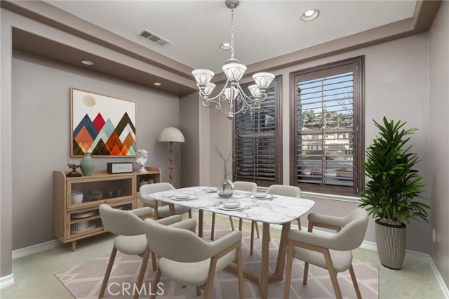 Dining Room - Virtually Staged