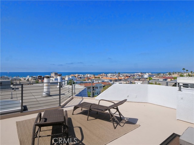 Deck View of the Ocean looking towards Malibu