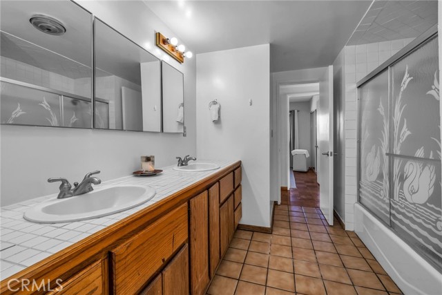 Main Bath with double sinks