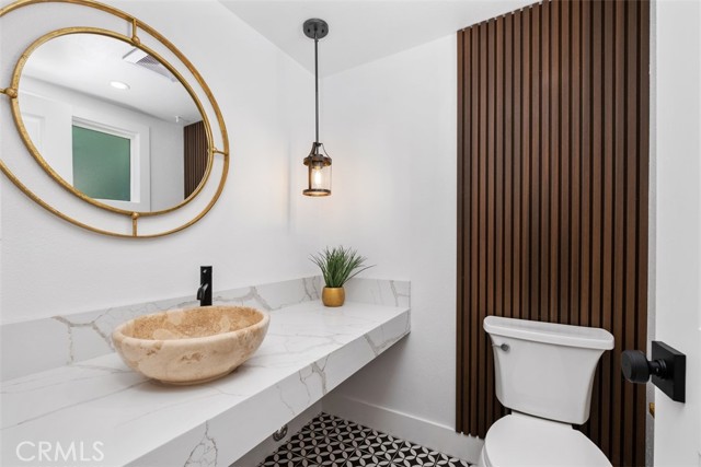 Five-star resort bathroom