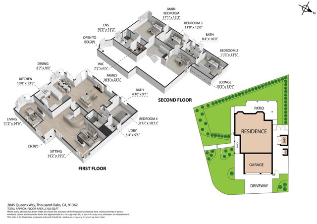 Detail Gallery Image 47 of 47 For 2845 Queens Way, Thousand Oaks,  CA 91362 - 4 Beds | 3 Baths