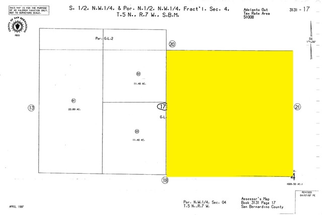 Detail Gallery Image 1 of 8 For 0 Apn 3131-171-04-0000, Phelan,  CA 92371 - – Beds | – Baths