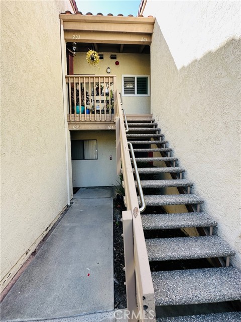 Stair to unit