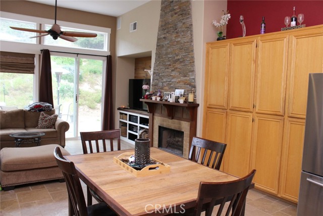 Facing the Family Room From The Kitchen