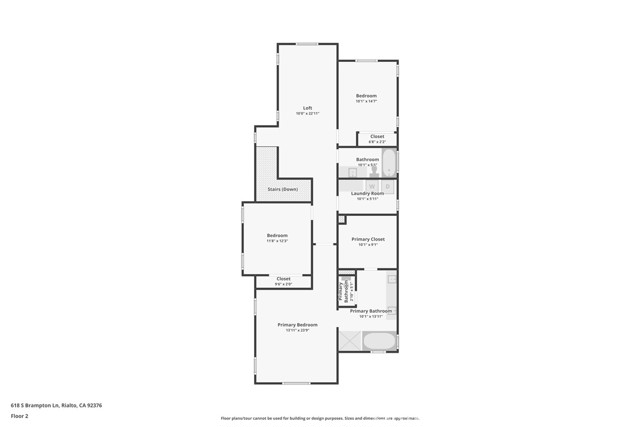 Detail Gallery Image 56 of 57 For 618 S Brampton Ln, Rialto,  CA 92376 - 4 Beds | 3 Baths