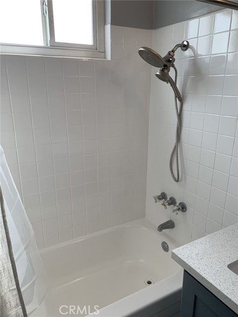 Unit A shower tub