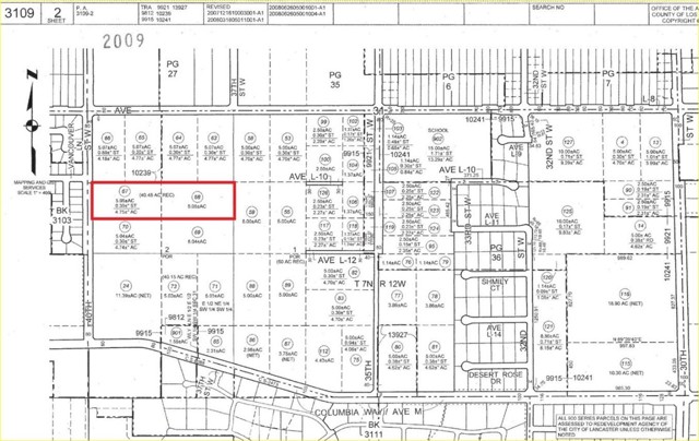 Detail Gallery Image 9 of 12 For 0 40th Street W, Lancaster,  CA 93536 - – Beds | – Baths