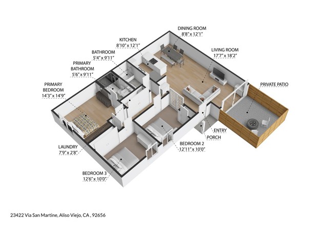Detail Gallery Image 33 of 33 For 23422 via San Martine, Aliso Viejo,  CA 92656 - 3 Beds | 2 Baths