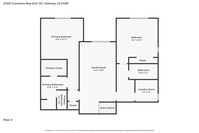 Detail Gallery Image 37 of 38 For 27225 Cranmore #101,  Valencia,  CA 91381 - 3 Beds | 3/1 Baths