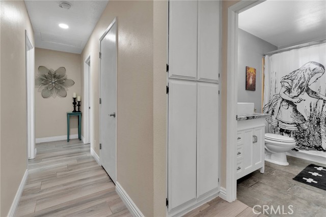 Guest Bathroom and Hallway