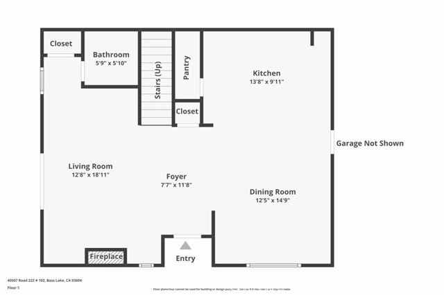 Detail Gallery Image 55 of 57 For 40507 Road 222 #102,  Bass Lake,  CA 93604 - 3 Beds | 2/1 Baths