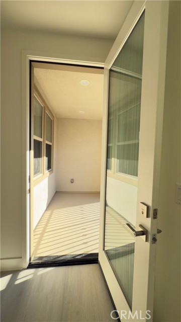 Private balcony