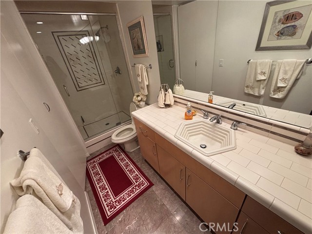 2nd bathroom with walk in shower
