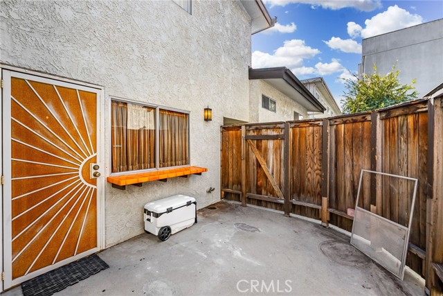 Main unit patio with access from kitchen