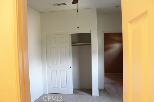 Upstairs bedroom 2 closet area