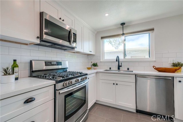 Remodeled kitchen