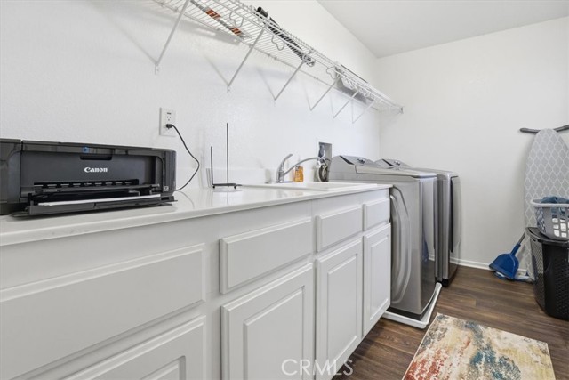 Laundry room upstairs