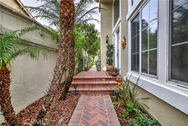 Front walkway to home