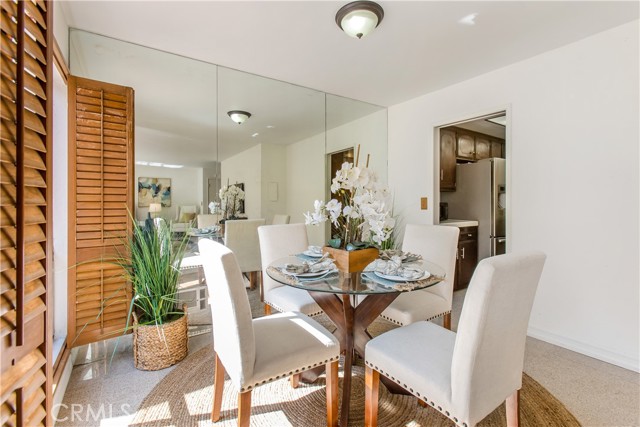 dining area for your morning coffee