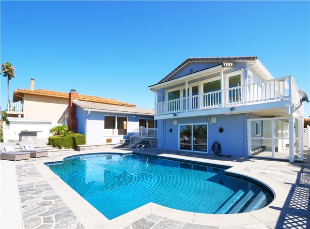 Back Elevation and Pool
