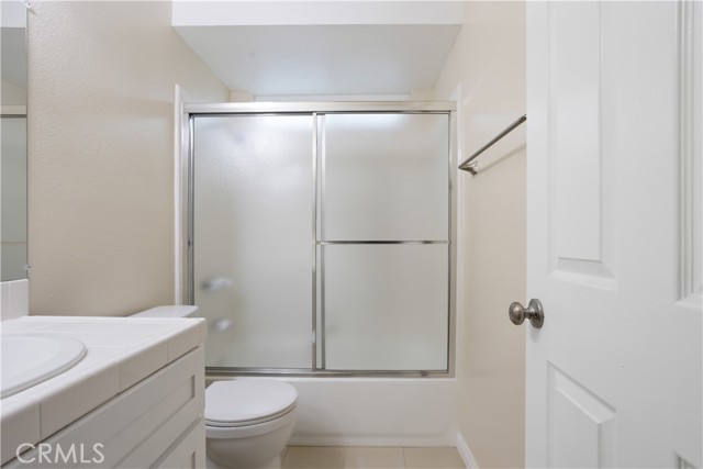 The downstairs bathroom at 136 S. 4th Street is a full bath!