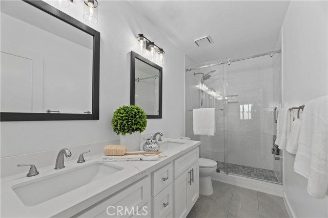 Beautifully remodeled primary bathroom