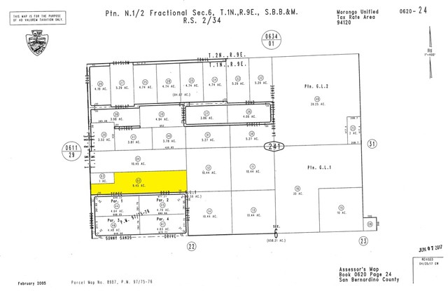 Detail Gallery Image 1 of 1 For 0 Morongo Rd, Twentynine Palms,  CA 92277 - – Beds | – Baths