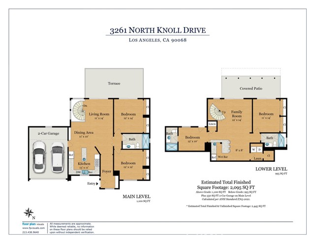 Detail Gallery Image 35 of 35 For 3261 N Knoll Dr, Los Angeles,  CA 90068 - 4 Beds | 3 Baths