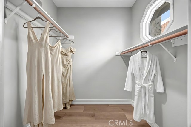 Walk-in closet. Walk-in closet.
