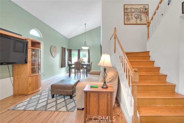 Living toward the dining room view