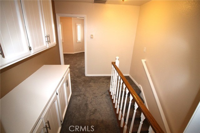 Hallway in between bedrooms