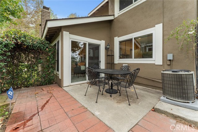 Patio off the living room