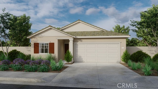 11620 Omeara Way Beaumont, California NEW CONSTRUCTION - SINGLE-FAMILY HOMES – The perfect 3 bedroom, 2 bath home awaits you in the gorgeous community of Augusta at the Fairways, featuring a resort-style pool, clubhouse, fitness center, junior Olympic lap swimming pool, a splash park, playgrounds, multiple parks and an elementary school. This 1,342 sq. ft. homes offers a beautifully-designed floorplan with a stunning entry and a gorgeous open concept Great Room, Dining and Kitchen right-sized for gatherings and entertaining. The upgraded Kitchen features a large island for extra seating, beautiful cabinetry and granite counter tops and stainless-steel appliances. The large Primary Suite showcases a beautiful bathroom complete with large shower, dual sink vanity with stone counters, and ample walk-in closet. The spacious additional bedrooms, one with walk-in closet complements this home. The backyard space presents a perfect canvas for an ultimate backyard oasis. There are more amazing features such as "Americas Smart Home Technology" for home automation at your fingertips, LED recessed lighting, tank-less water heater and much more!