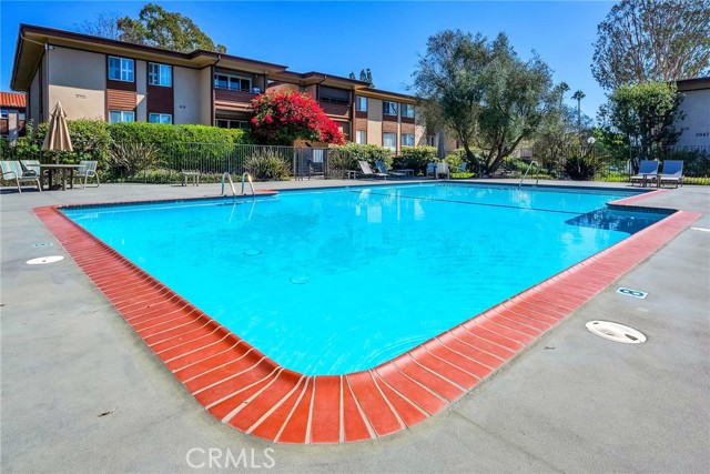 large sparkling pool