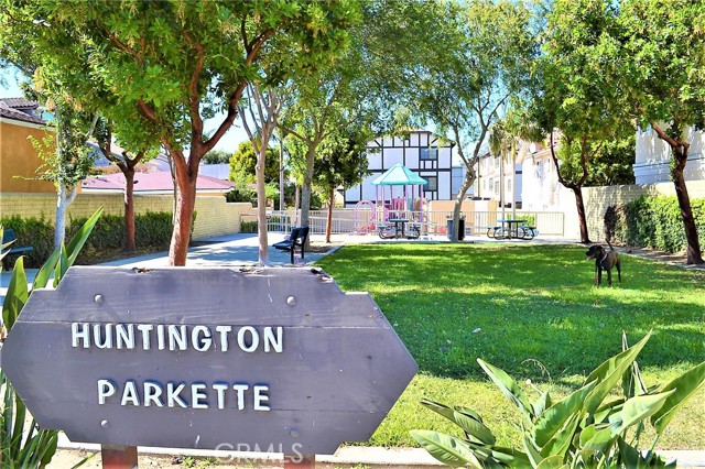 Park and kids' playground just across the street