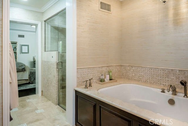 Separate Tub & Shower in Master Bath