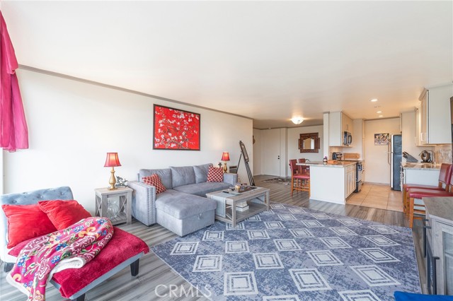 Your living room from the balcony to the kitchen and front foyer