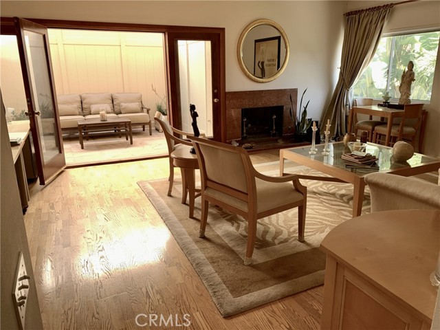 916 15th Street 1 Santa Monica, California Bright Santa Monica front-unit townhouse in prime location North of Wilshire and just a block to Montana Ave. 2BR/2.5BA plus huge private patio and attached two-car garage with storage/laundry room. Just updated with new carpeting, new quartz kitchen countertops, new stainless steel kitchen sink, and new paint throughout. Giant, eat-in kitchen with tons of cabinet space, and stainless steel appliances. Bright living room/dining area with gas fireplace and fir wood patio French doors. Spacious main level private patio with plenty of room to lounge, grill and entertain, includes motorized awning for year-round enjoyment. Main bedroom with exposed-beam vaulted ceilings, walk-in closet and balcony. Master bath includes large frameless glass enclosed tub and skylight. Central HVAC, tankless water heater, and electric car charger. LED light bulbs throughout. HOA dues include earthquake insurance. Just a quick stroll to Montana Ave and a great neighborhood to call home.