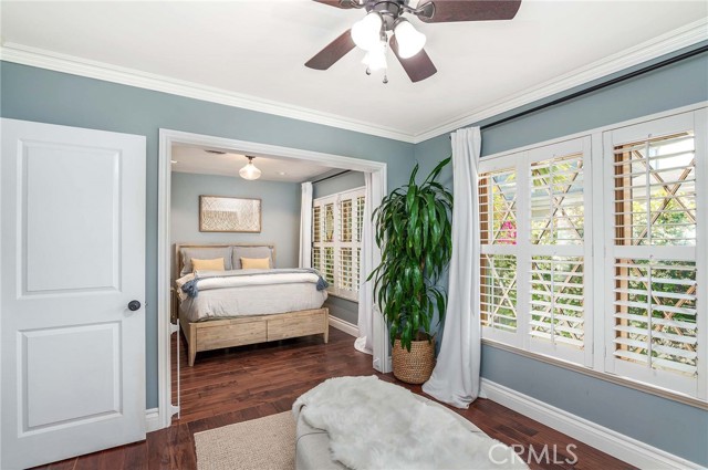 The owners are using all this space for just themselves... a bedroom and a sitting room...