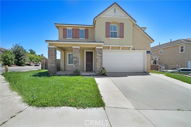 13110 Kelly Street Beaumont, California Welcome to this gorgeous turnkey ready home that is waiting for you to call your own. The 4 bedroom 2 1/2 bathroom home has a large kitchen, with granite countertops and is ideal for family gatherings. The open floor plan gives a spacious feel for multi purpose living. The large Master Bedroom has a beautiful attached Master Bath with a full length double sink and a soaking tub. The backyard is perfect for hosting parties and ready for new owners to make it their own. Call Now and don't miss out on this amazing opportunity!