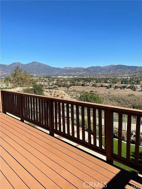 Deck off of primary bedroom