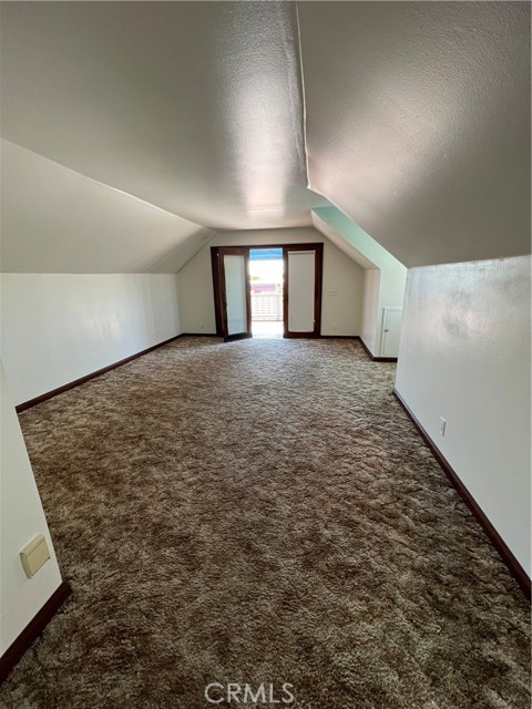 Upstairs level looking at the entry doors
