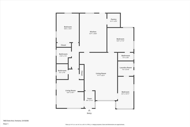 Detail Gallery Image 41 of 41 For 7603 Date Ave, Fontana,  CA 92336 - 3 Beds | 1/1 Baths