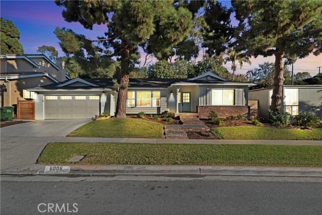 6006 S Le Doux Road Los Angeles, California This modern "mid century ranch home" is what you have been waiting for. The curb appeal is stunning the moment you pull up that features mature trees, well maintained landscape, large windows, and a custom Dutch door. Entering through the Dutch Door, you will be stunned by the open floor plan, the double paned windows, the natural lighting, new 2 car garage door, and new flooring through out is truly a sight to see. The Living Room features a cosy, yet elegant fireplace at the center of the room. The Kitchen is an entertainers dream with a large island, bronze pendants, white quartz counter tops, custom soft closing shaker cabinets, luxury appliances, and sliding door to the backyard. The Kitchen leads to the first Master Bedroom. Privately located, this bedroom is perfect for guest with an attached fully remodeled bathroom, pitched ceilings and natural lighting. The Laundry Room is beside the bedroom in an individual room by the garage entry way. The Dining Room allows your largest table to host all meals and opens directly up to the Family Room that features a new ceiling fan, custom fireplace, and newly renovated bar area for entertaining. The two large guest bedrooms share a gorgeous remodeled bathroom that has white quartz counter tops, double sinks, and tub and shower. The Secondary Master Bedroom is the largest in the home. With a new ceiling fan, walk in closet, and new sliding door that leads to the back yard. The Master Bathroom is amazing! With quartz countertops, double sinks, new soaking tub, and walk in shower. This is resort living at it's finest. The Backyard has a back porch area, turf, seating areas, and beautiful tress. The 2 car garage has new epoxy flooring. Close to hiking, stores, restaurants, schools, and parks. Welcome Home.