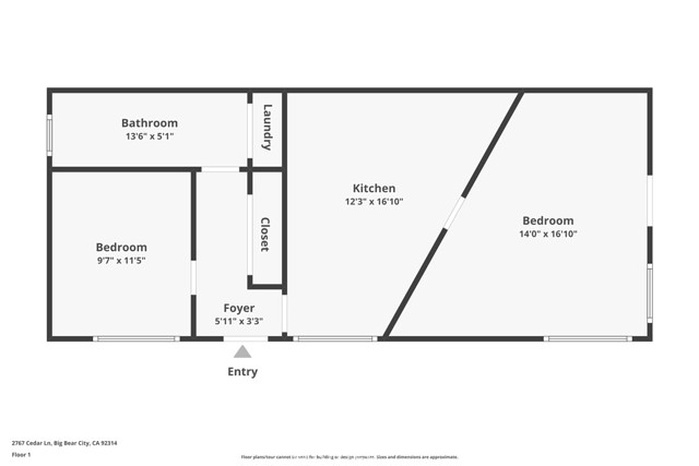 Detail Gallery Image 39 of 45 For 2767 Cedar Ln, Big Bear City,  CA 92314 - 1 Beds | 1 Baths