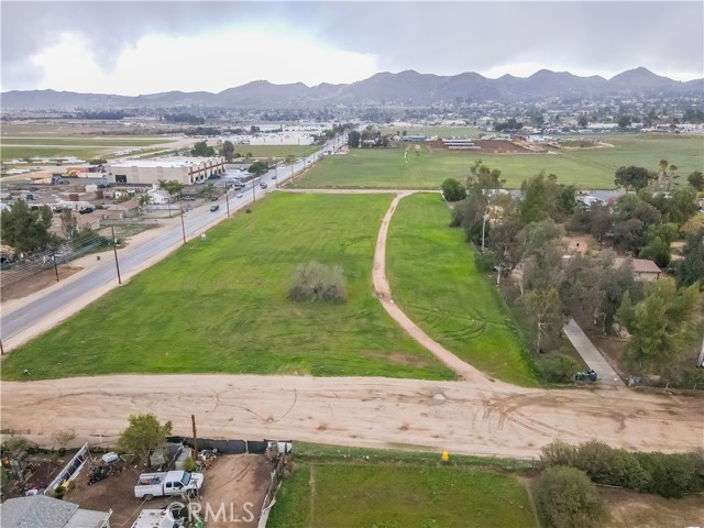 Prime 3.46 acre level parcel zoned C1/CP (commercial/light industrial) located on Corydon between Melisa Ln and Bryant Rd on the border line of Wildomar and Lake Elsinore. Parcel has entitlements for a boat/RV storage facility (entitlements have expired) and zoned for cannabis sales. The City of Lake Elsinore has completed constructions of thousands of new single-family homes on Mission Trail and future plans for the development of a 2,950 acre “Active Sports Facility” near the intersection of Corydon and Mission Trail offering a variety of recreational sports venues that includes baseball fields, soccer fields, lacrosse fields, outdoor concert venue, mud runs and fishing derbies.  Aerial sports includes sky diving, soaring and hang gliding making Lake Elsinore the “Action Sports Capital of the World”.  Future plans also include a waterfront promenade with hotels, retail shops and eateries. Parcel is located less than 1/4 mile from 15 FWY off the Central exit and between Orange County, Riverside County, San Bernardino County and San Diego County. Great opportunity to in on the ground floor for this fantastic recreational development.