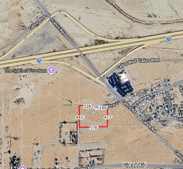 Detail Gallery Image 5 of 10 For 0 Telstar Ct, Yermo,  CA 92398 - – Beds | – Baths