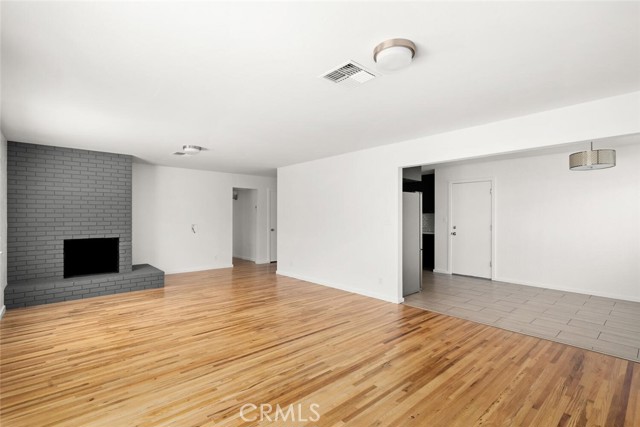 Family Room Looking In To Nook and Toward Entry