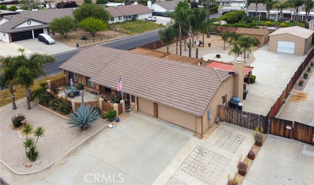 Aerial View of the Property.