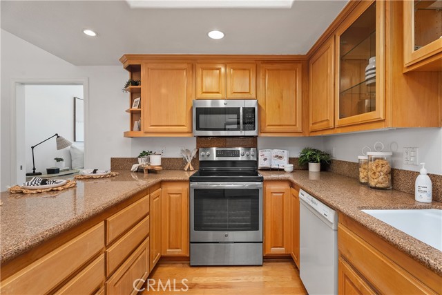 All electric kitchen.